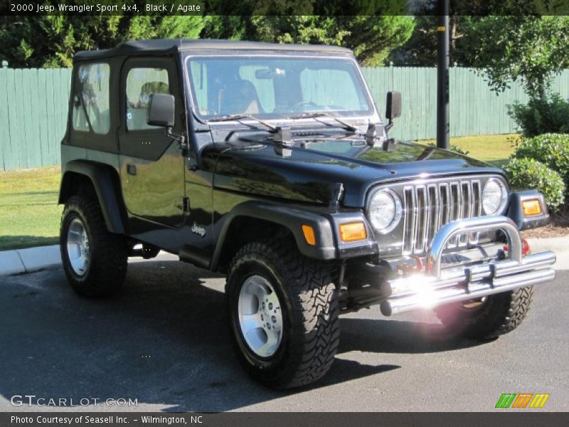 Black / Agate 2000 Jeep Wrangler Sport 4x4