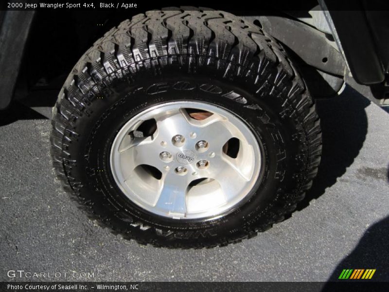 Black / Agate 2000 Jeep Wrangler Sport 4x4