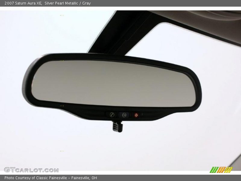 Silver Pearl Metallic / Gray 2007 Saturn Aura XE