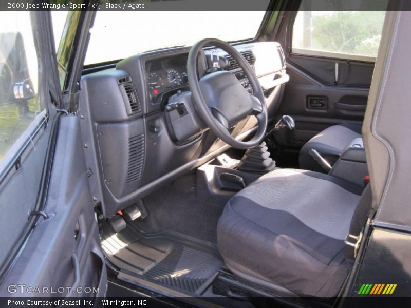 Black / Agate 2000 Jeep Wrangler Sport 4x4