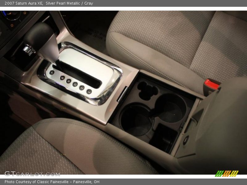 Silver Pearl Metallic / Gray 2007 Saturn Aura XE
