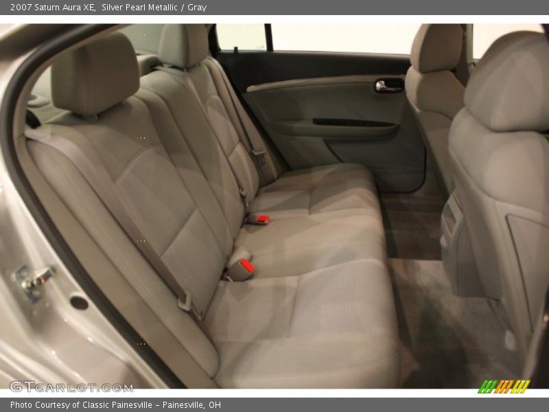 Silver Pearl Metallic / Gray 2007 Saturn Aura XE