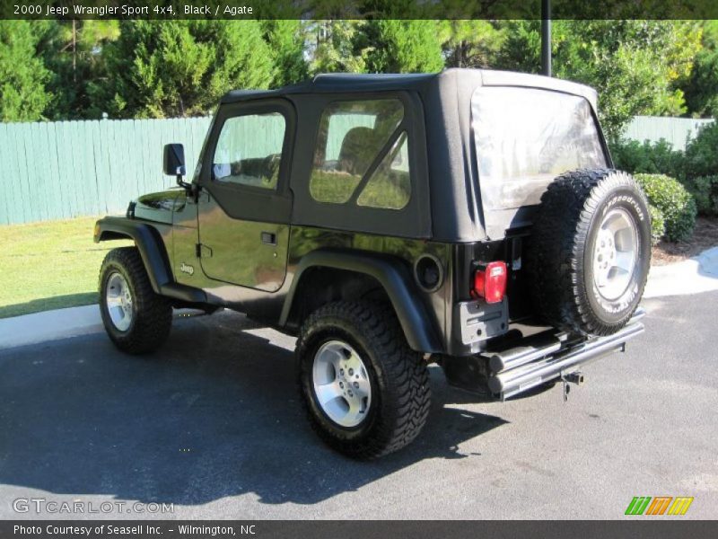 Black / Agate 2000 Jeep Wrangler Sport 4x4