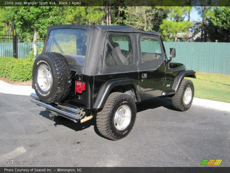 Black / Agate 2000 Jeep Wrangler Sport 4x4