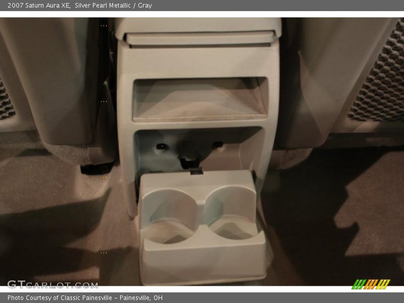 Silver Pearl Metallic / Gray 2007 Saturn Aura XE
