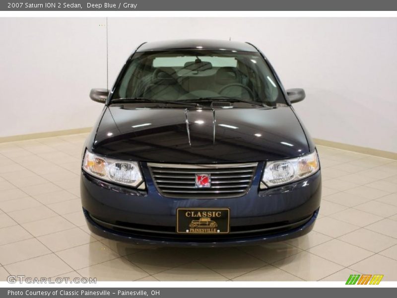 Deep Blue / Gray 2007 Saturn ION 2 Sedan