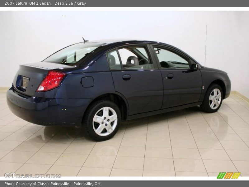 Deep Blue / Gray 2007 Saturn ION 2 Sedan