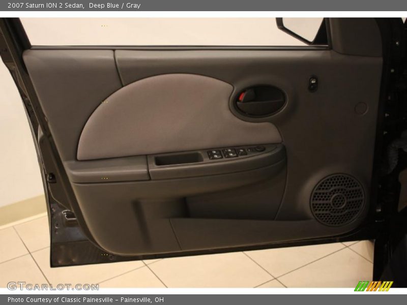 Deep Blue / Gray 2007 Saturn ION 2 Sedan