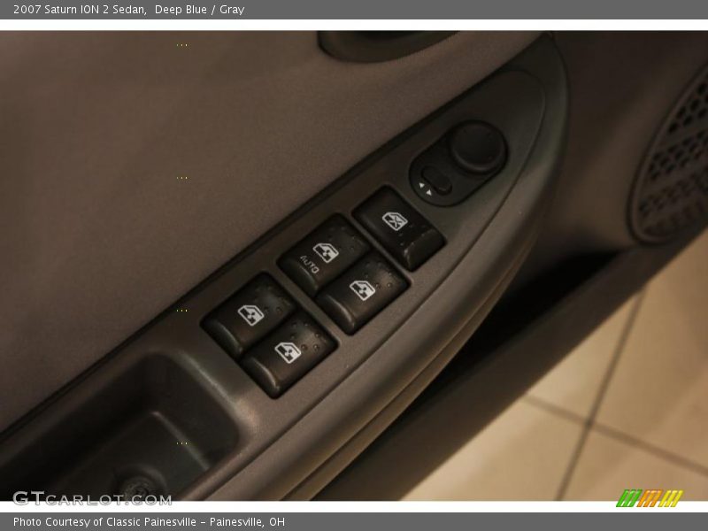 Deep Blue / Gray 2007 Saturn ION 2 Sedan