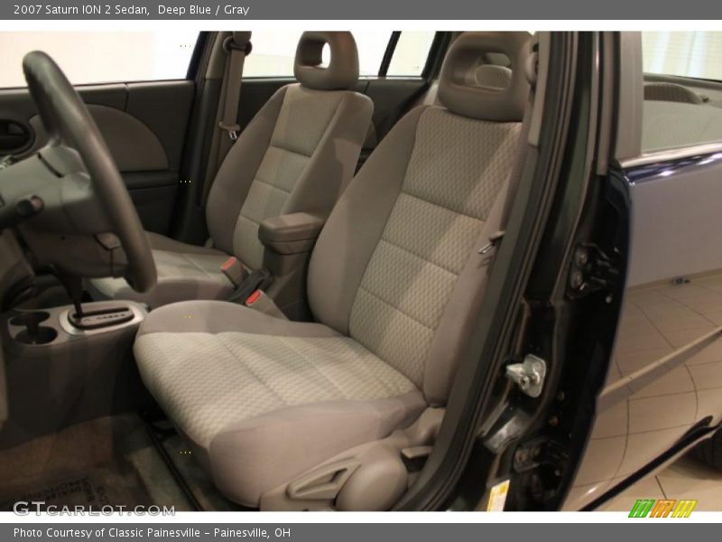 Deep Blue / Gray 2007 Saturn ION 2 Sedan