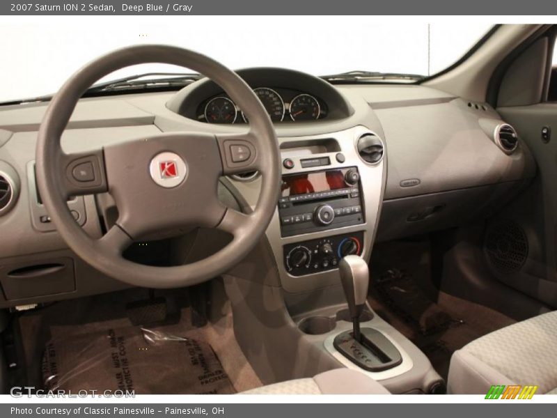 Deep Blue / Gray 2007 Saturn ION 2 Sedan
