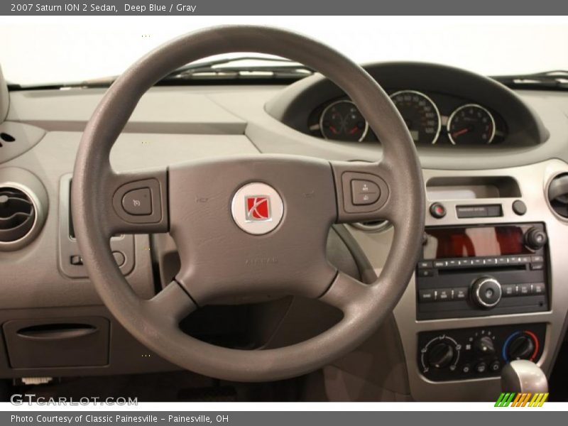 Deep Blue / Gray 2007 Saturn ION 2 Sedan