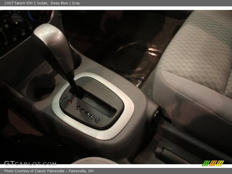Deep Blue / Gray 2007 Saturn ION 2 Sedan