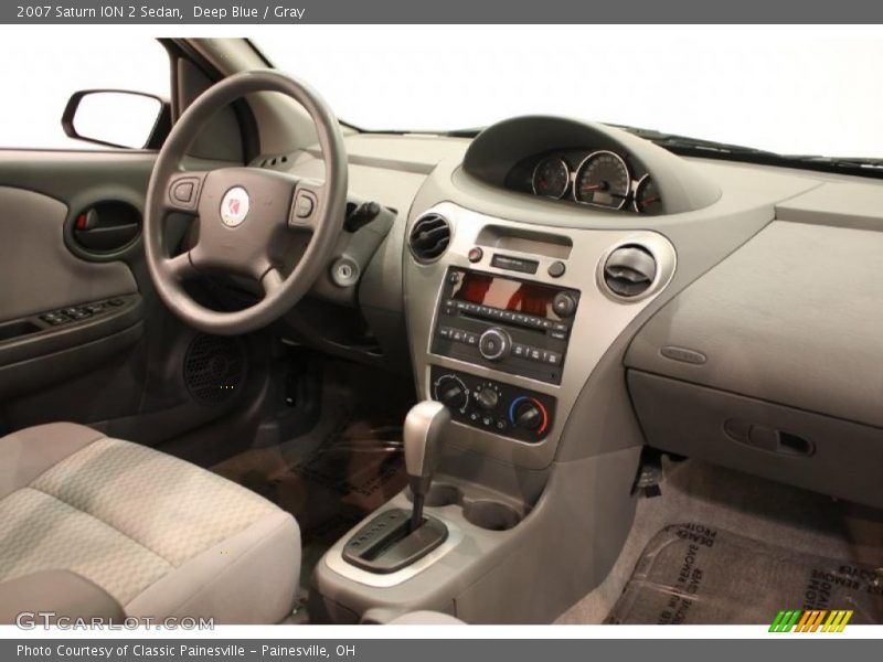 Deep Blue / Gray 2007 Saturn ION 2 Sedan
