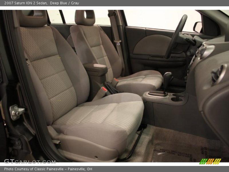 Deep Blue / Gray 2007 Saturn ION 2 Sedan