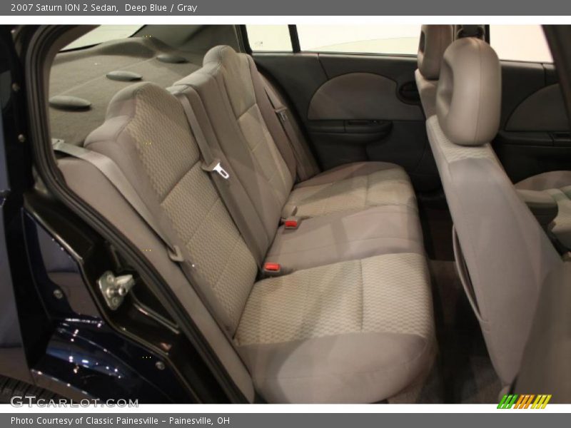 Deep Blue / Gray 2007 Saturn ION 2 Sedan