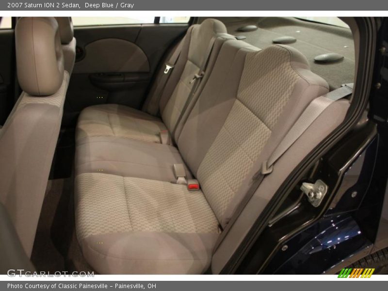 Deep Blue / Gray 2007 Saturn ION 2 Sedan