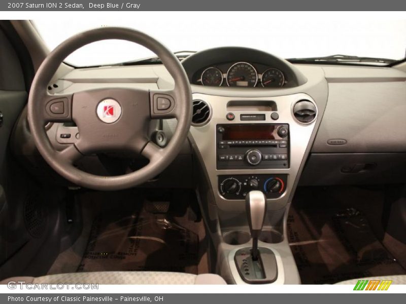 Deep Blue / Gray 2007 Saturn ION 2 Sedan