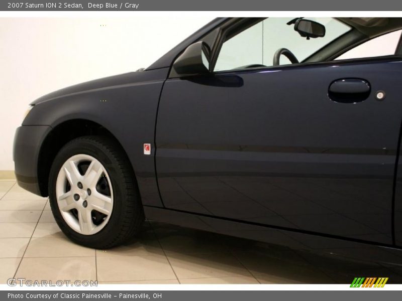 Deep Blue / Gray 2007 Saturn ION 2 Sedan