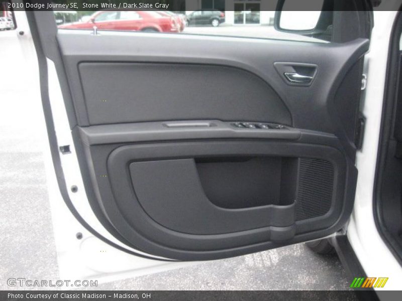 Stone White / Dark Slate Gray 2010 Dodge Journey SE