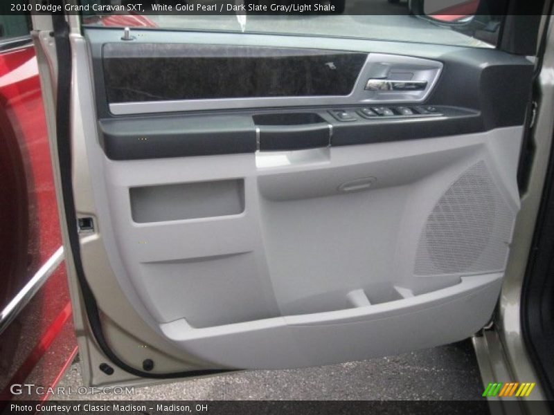 White Gold Pearl / Dark Slate Gray/Light Shale 2010 Dodge Grand Caravan SXT