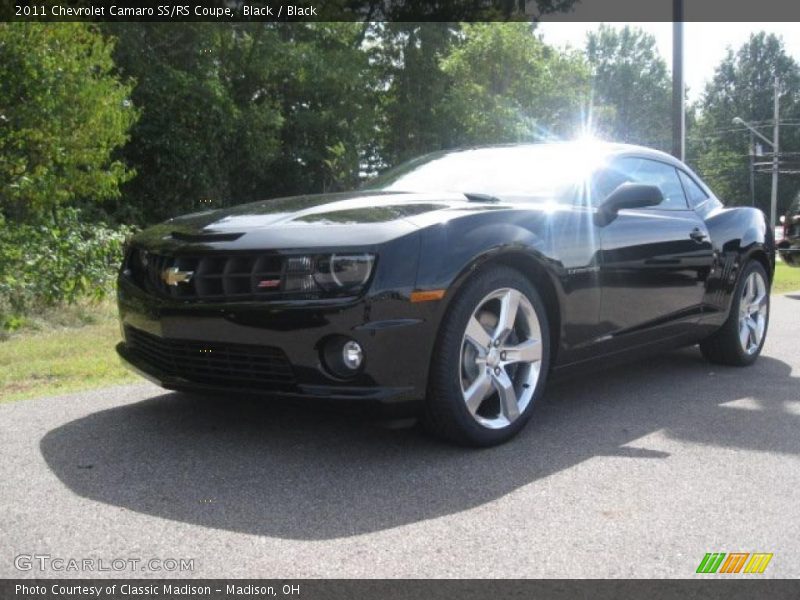 Black / Black 2011 Chevrolet Camaro SS/RS Coupe