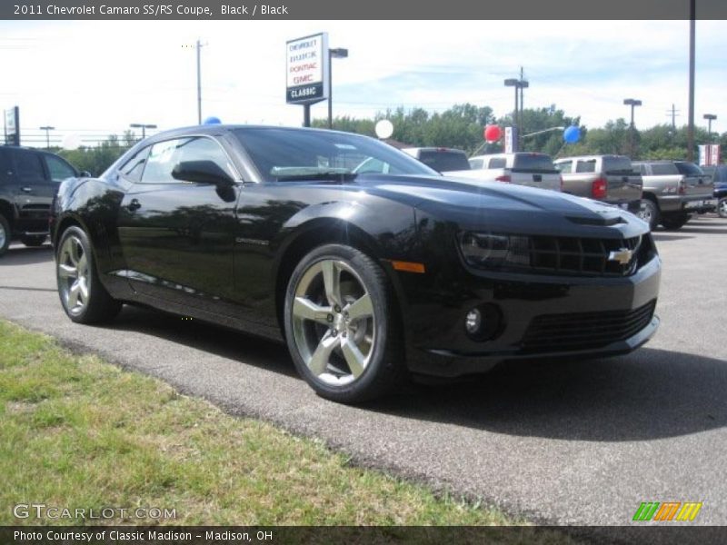 Black / Black 2011 Chevrolet Camaro SS/RS Coupe