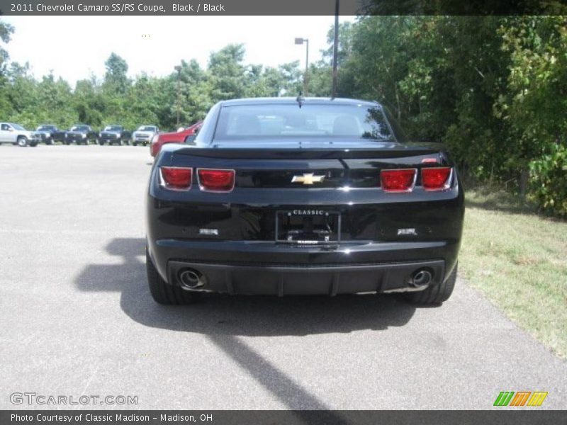 Black / Black 2011 Chevrolet Camaro SS/RS Coupe