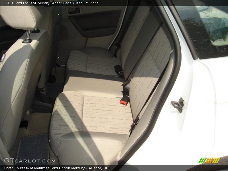 White Suede / Medium Stone 2011 Ford Focus SE Sedan