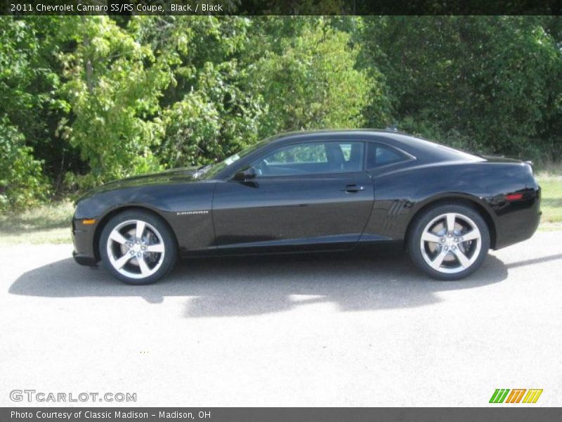 Black / Black 2011 Chevrolet Camaro SS/RS Coupe
