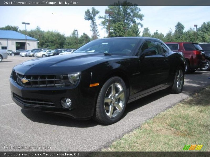 Black / Black 2011 Chevrolet Camaro LT Coupe