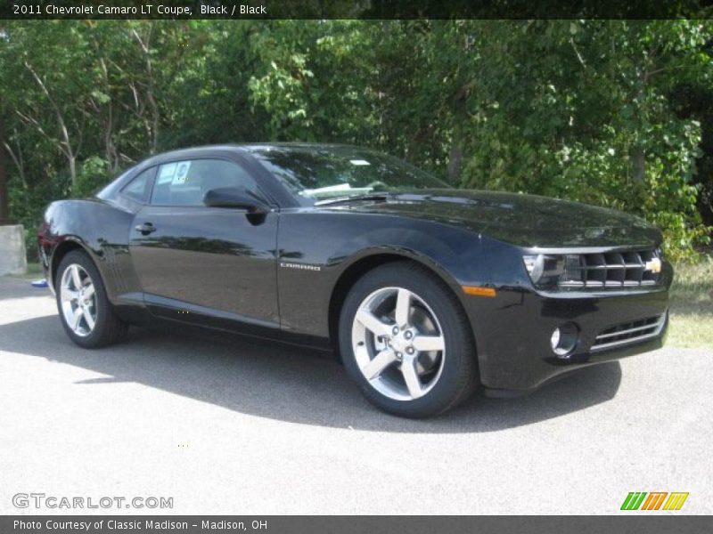 Black / Black 2011 Chevrolet Camaro LT Coupe