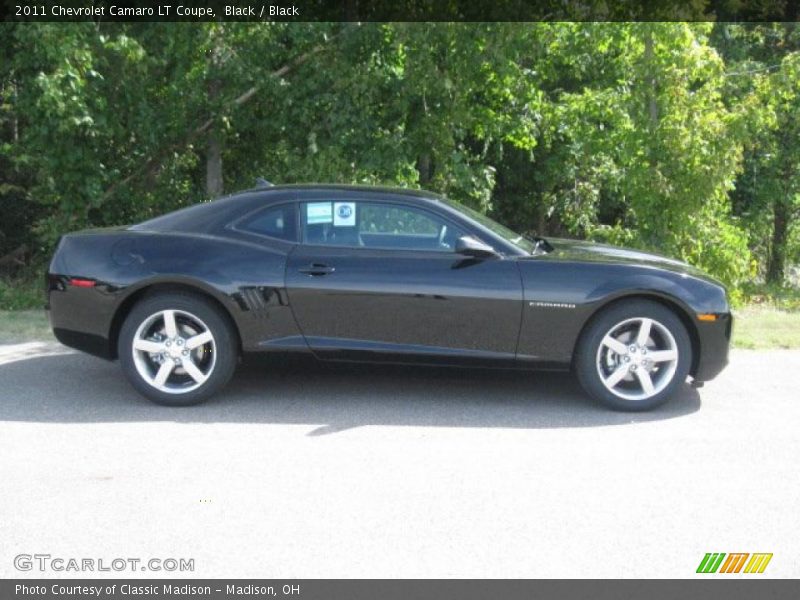 Black / Black 2011 Chevrolet Camaro LT Coupe