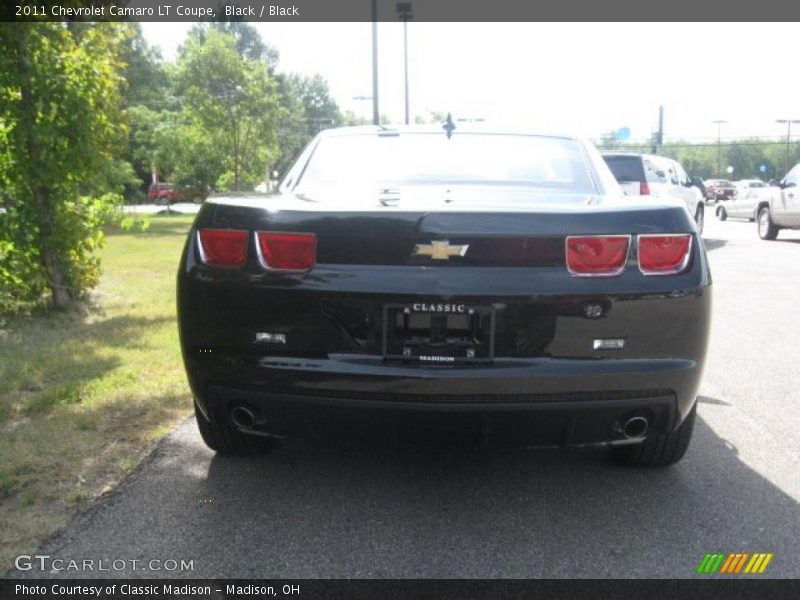 Black / Black 2011 Chevrolet Camaro LT Coupe