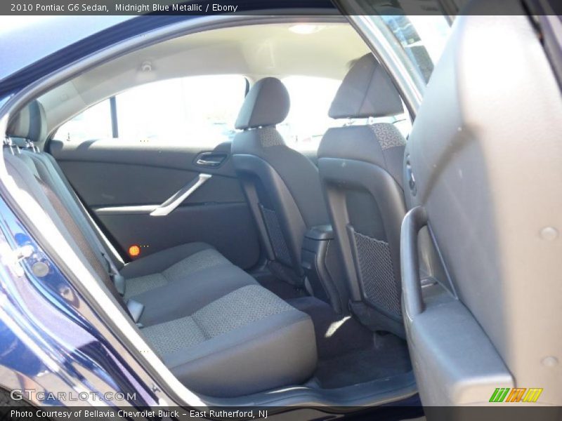 Midnight Blue Metallic / Ebony 2010 Pontiac G6 Sedan
