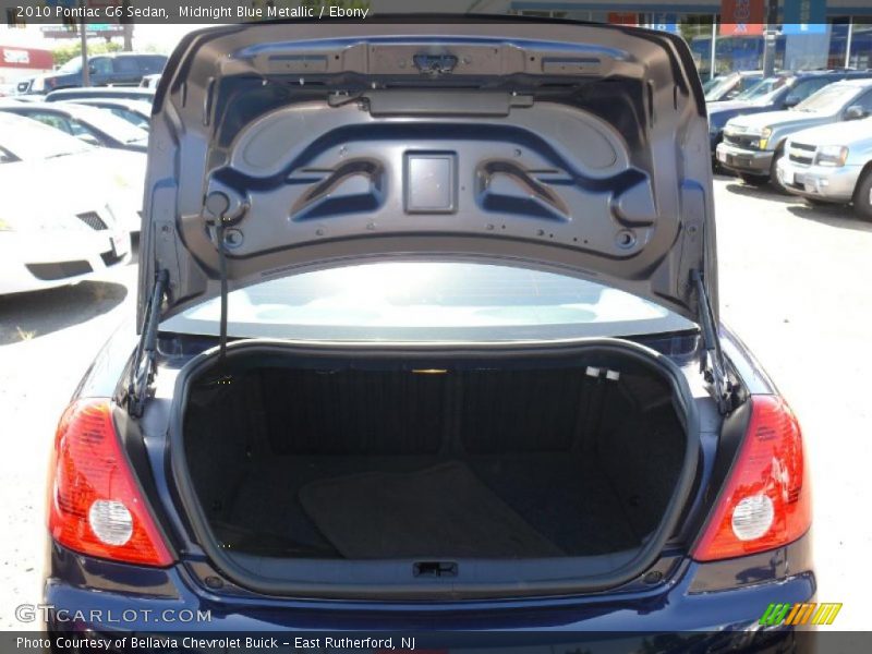 Midnight Blue Metallic / Ebony 2010 Pontiac G6 Sedan