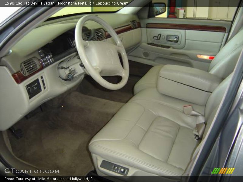 Moonstone Metallic / Cappuccino Cream 1998 Cadillac DeVille Sedan