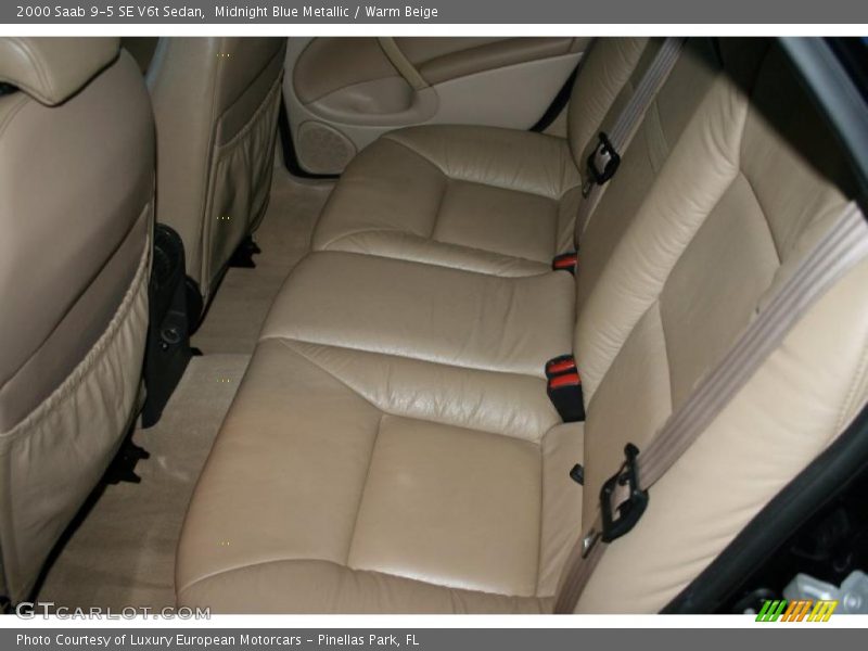 Midnight Blue Metallic / Warm Beige 2000 Saab 9-5 SE V6t Sedan