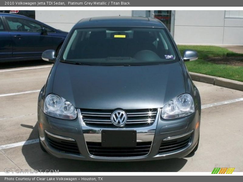 Platinum Grey Metallic / Titan Black 2010 Volkswagen Jetta TDI Sedan