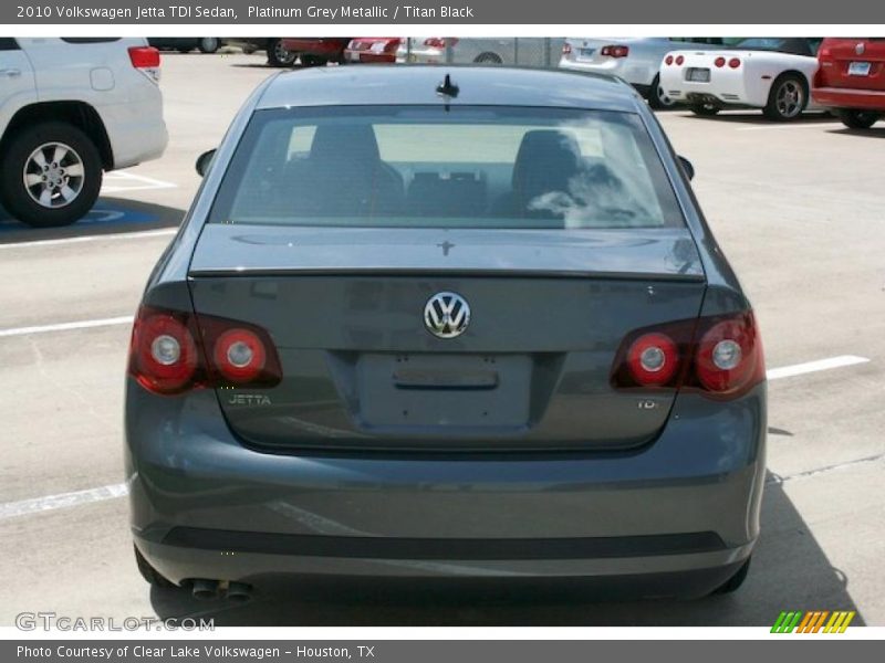 Platinum Grey Metallic / Titan Black 2010 Volkswagen Jetta TDI Sedan