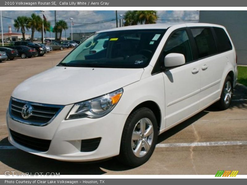 Calla Lilly White / Aero Gray 2010 Volkswagen Routan SE