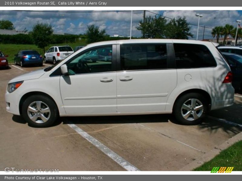 Calla Lilly White / Aero Gray 2010 Volkswagen Routan SE