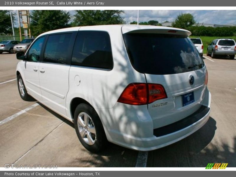 Calla Lilly White / Aero Gray 2010 Volkswagen Routan SE