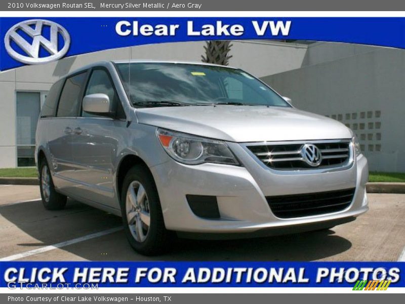 Mercury Silver Metallic / Aero Gray 2010 Volkswagen Routan SEL