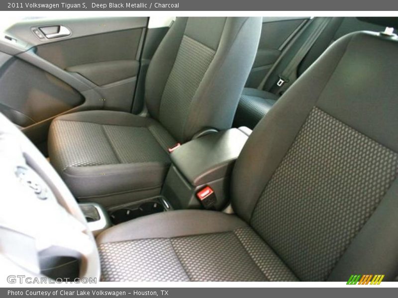 Deep Black Metallic / Charcoal 2011 Volkswagen Tiguan S