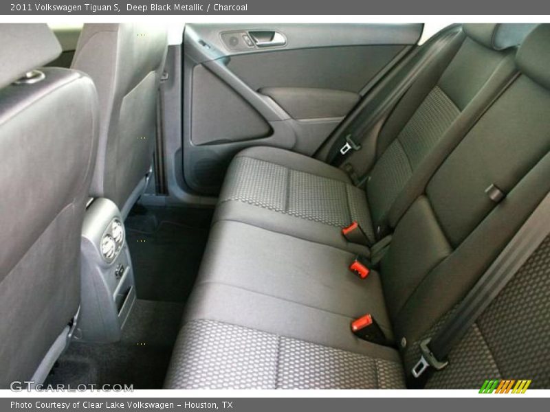 Deep Black Metallic / Charcoal 2011 Volkswagen Tiguan S