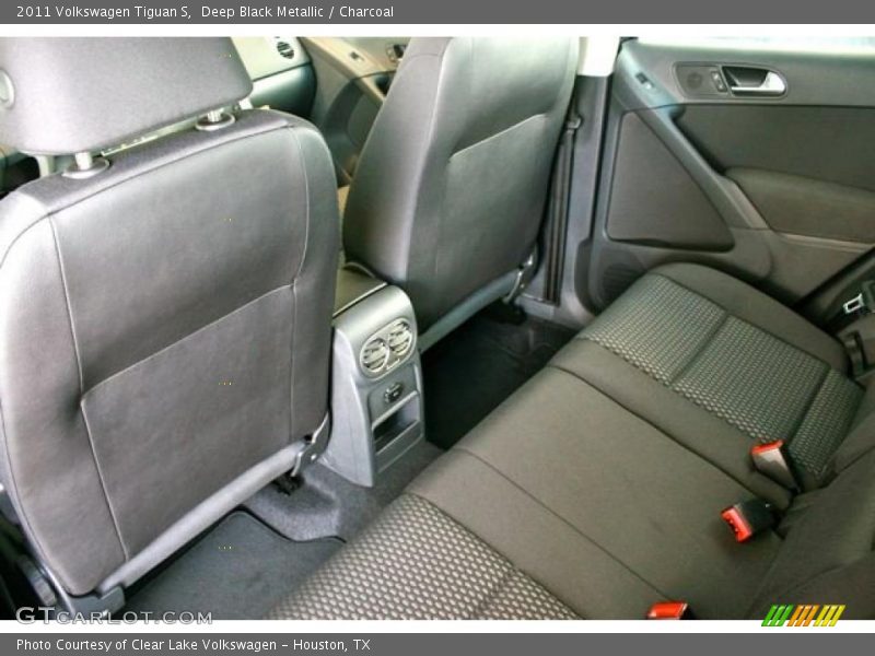 Deep Black Metallic / Charcoal 2011 Volkswagen Tiguan S