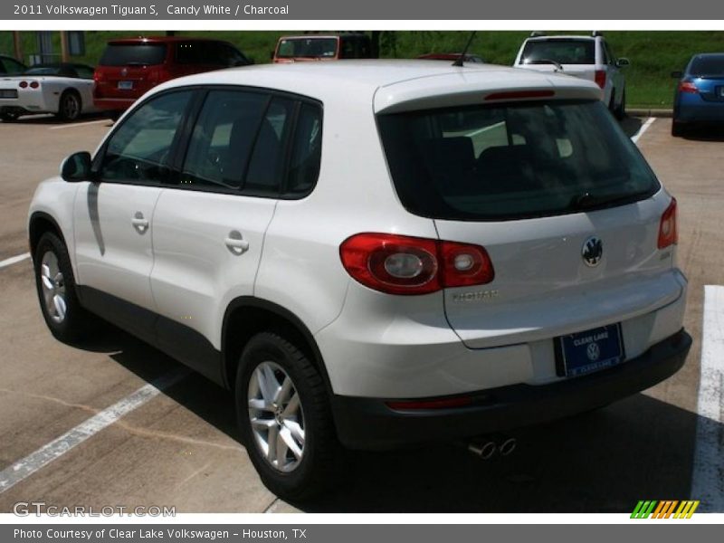 Candy White / Charcoal 2011 Volkswagen Tiguan S