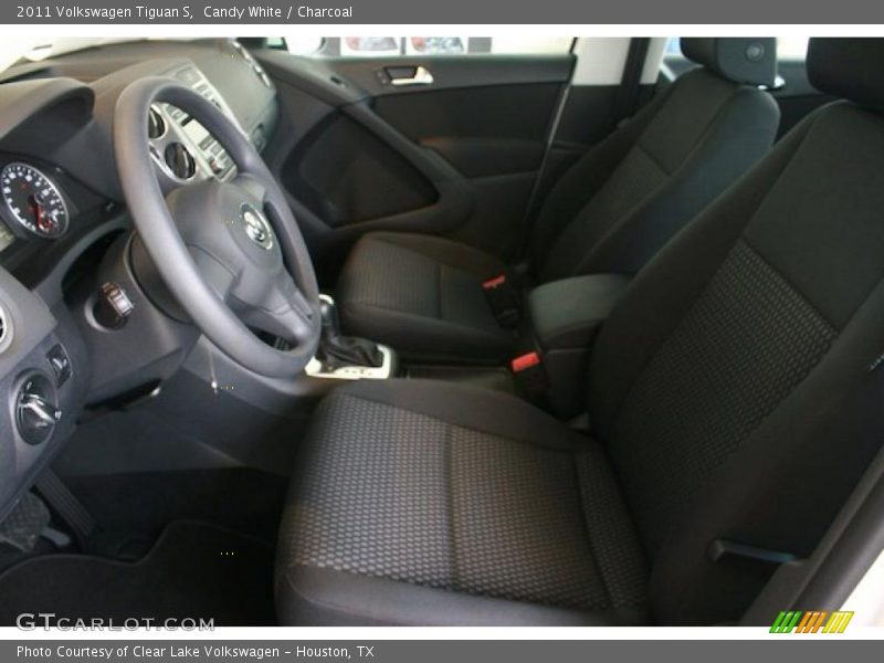Candy White / Charcoal 2011 Volkswagen Tiguan S