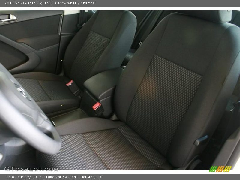 Candy White / Charcoal 2011 Volkswagen Tiguan S
